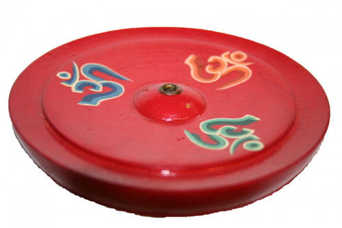 Tibet Incense burner. Handmade. Tibetan lettering in multiple colors. At Tibet Spirit Store